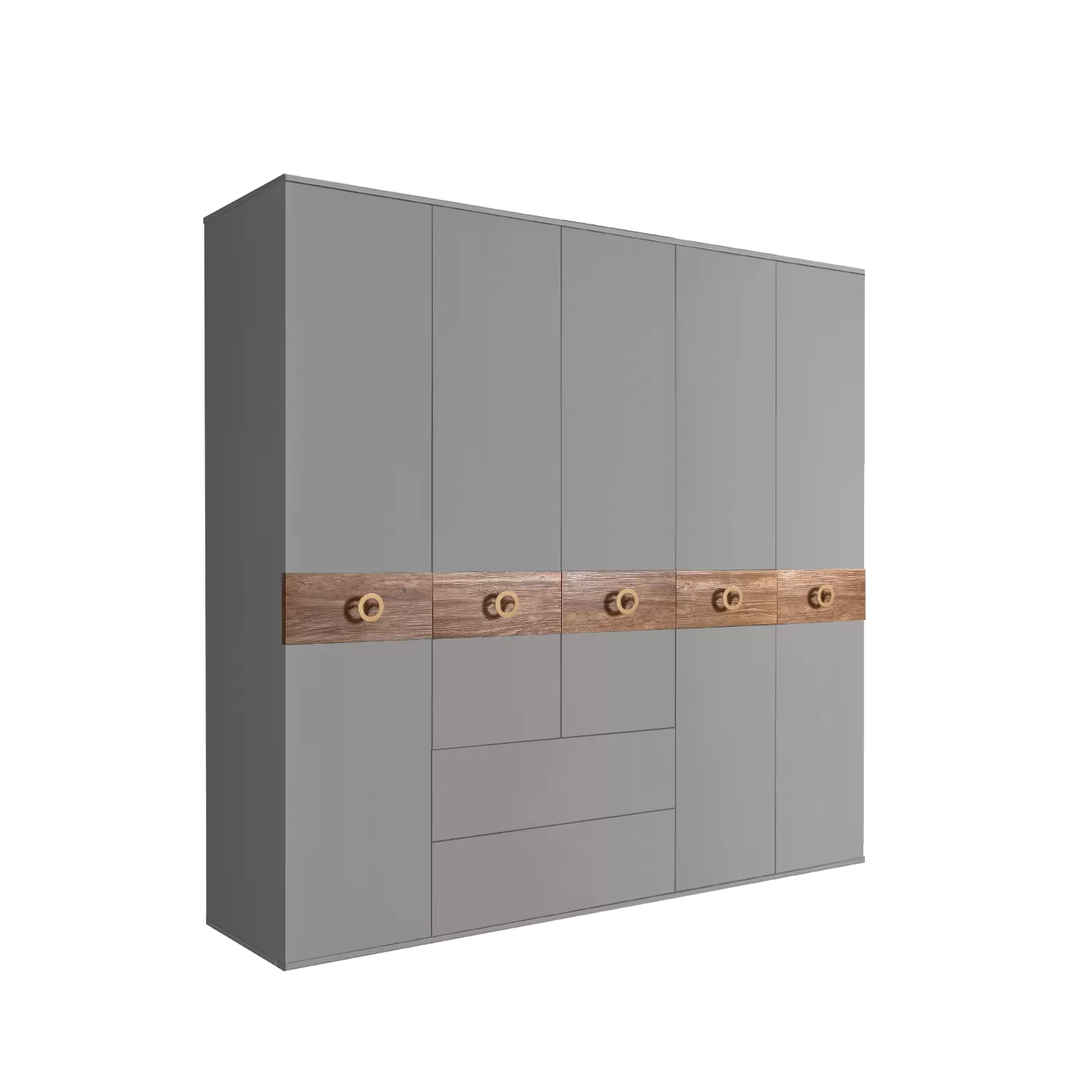Шкаф 6 - дв. Bogemia Wood