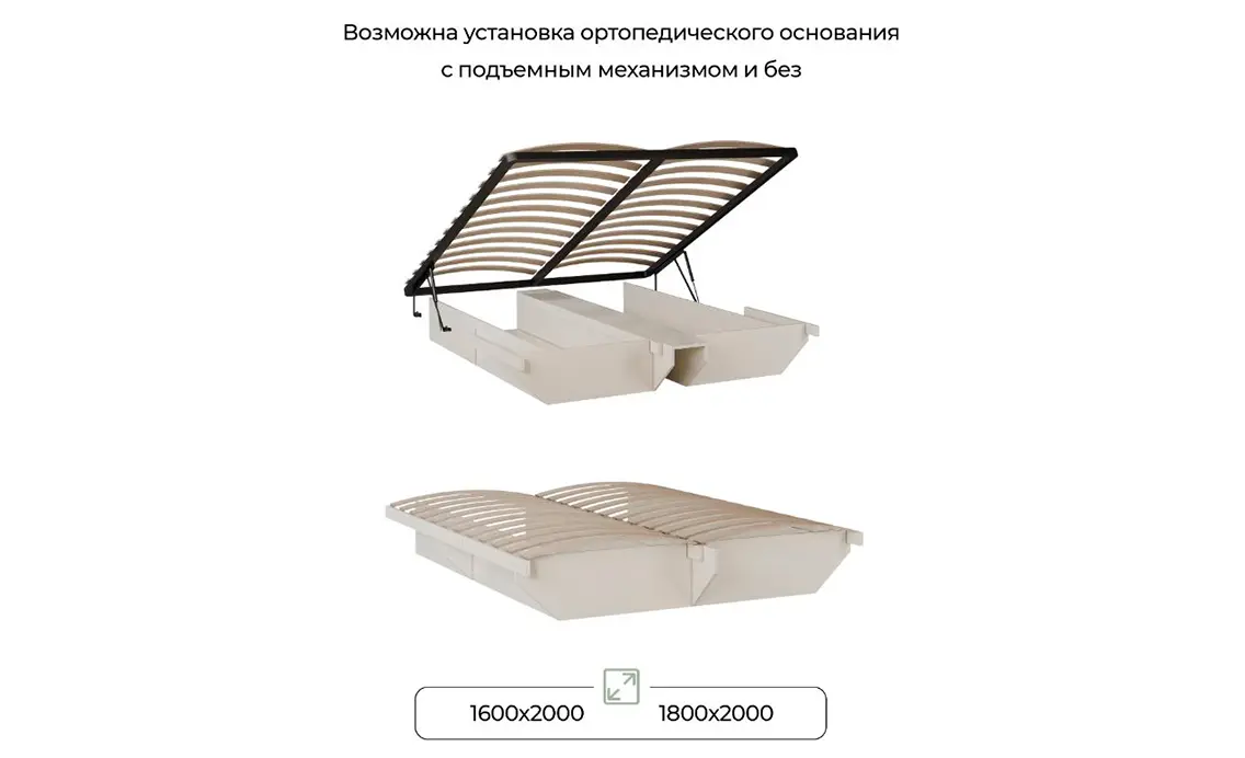 Кровать 1,8 Оливия