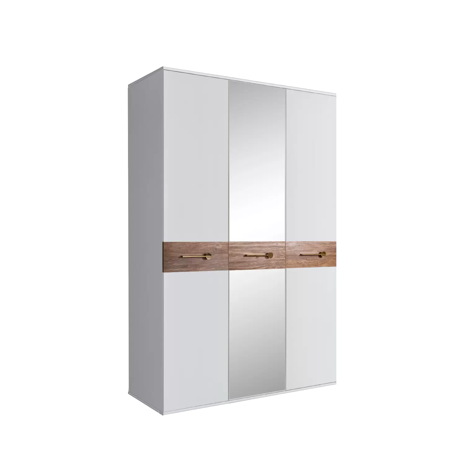 Шкаф 3 - дв. с зеркалом Bogemia Wood