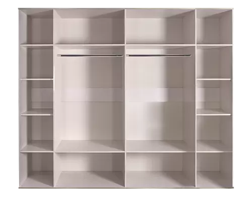 Шкаф 6 - дв. с зеркалом Bogemia Wood Ярцево мебель