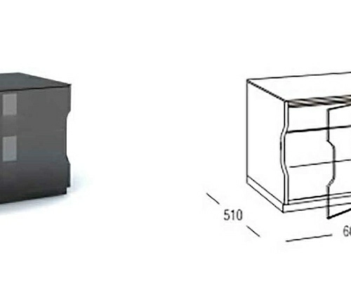 Стойка для Hi-Fi MD Planima Металлдизайн