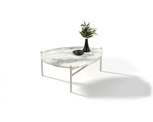 Стол журнальный мраморный Pavia Enza Home
