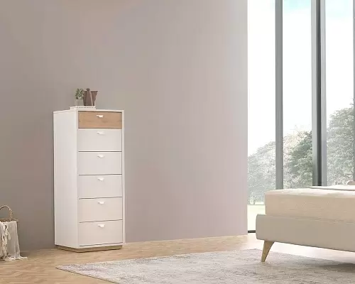 Комод высокий Polka Enza Home