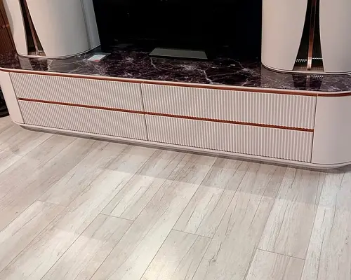 Тумба ТВ Vienna пудра Enza Home