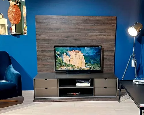 Тумба ТВ с панелью Giorno 1  Enza Home