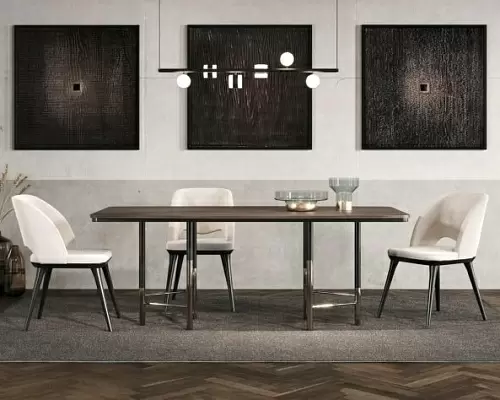 Обеденный стол фиксированный с металлическими ножками ( 200) Parma Enza Home