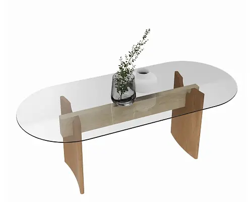 Стол обеденный (стеклянная поверхность) Austin Enza Home