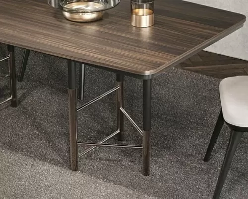 Обеденный стол фиксированный с металлическими ножками ( 200) Parma Enza Home