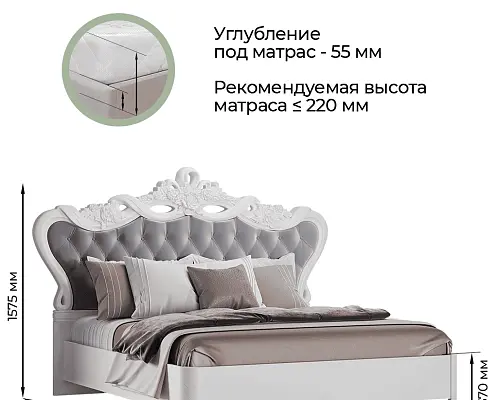Кровать 1,8 Анет Арида