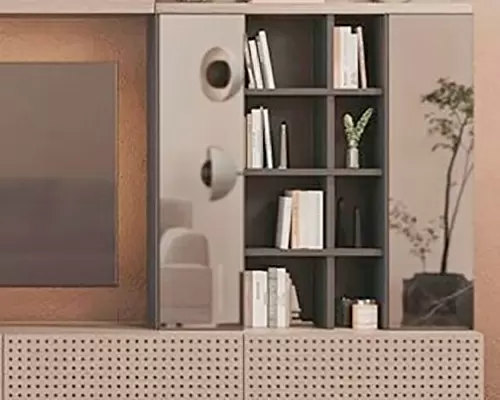 Модуль ТВ со стеклянной дверцей Boston Enza Home