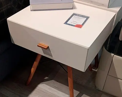 Тумба прикроватная Walnut Ekru Enza Home