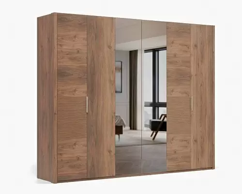 Шкаф 6 дв. Pavia Enza Home