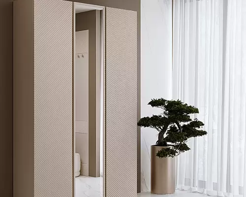 Шкаф 3 с зеркалом MONE Classic  BORGO