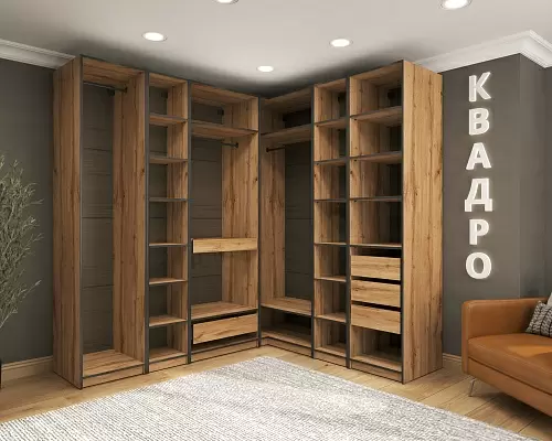Гардеробная система Квадро 5 Ижмебель