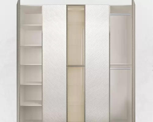 Шкаф 5 с витриной MONE Classic  BORGO