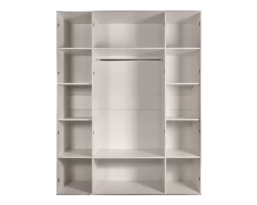 Шкаф 4 - дв. с зеркалами Bogemia Wood Ярцево мебель