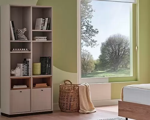 Шкаф книжный Loreto Enza Home