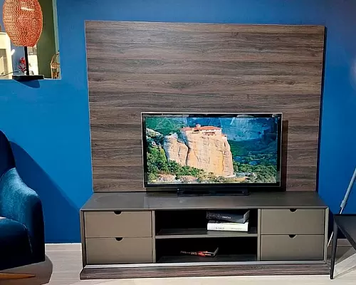 Тумба ТВ с панелью Giorno 1  Enza Home