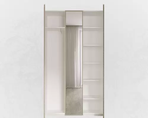 Шкаф 3 с зеркалом MONE Classic  BORGO