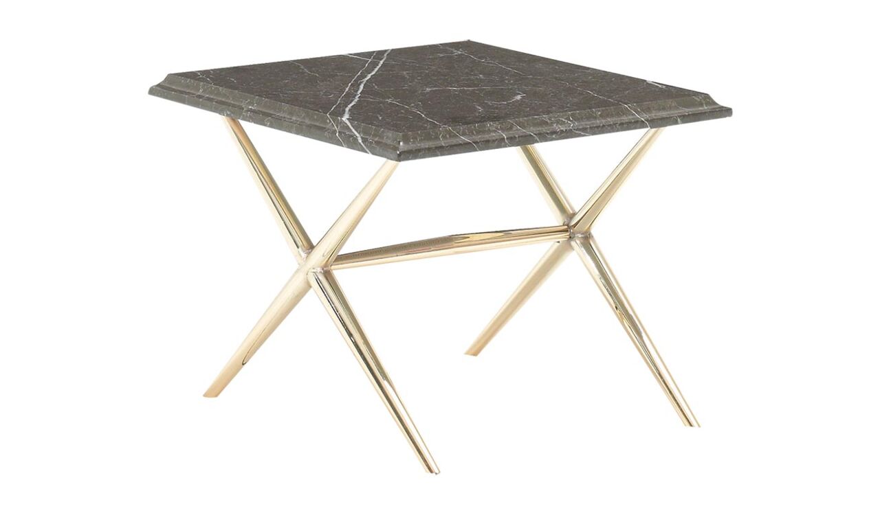 Приставной мраморный стол Elegante